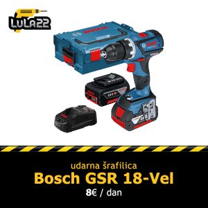 Bosch GSR 18 - Vel