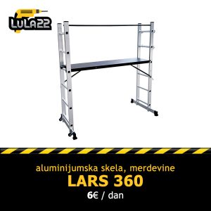 Lars 360 - Aluminijumska skela, merdevine